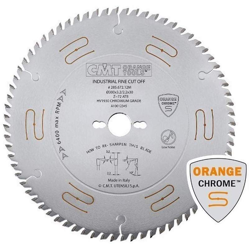 Диск пильный 250x30x3,2/2,2 5° 15° ATB Z=80 CMT 285.680.10M