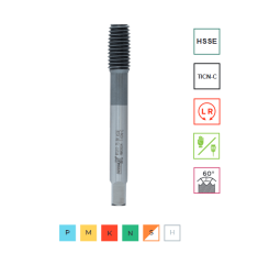 Метчик-раскатник M03х0,5 (HSS-E + TICN-C),ISO, 6H,R RODMIX 1610030050