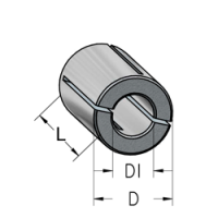 Втулка цанга WPW T127100 переходная с D12,7 на d10 L25 тип B