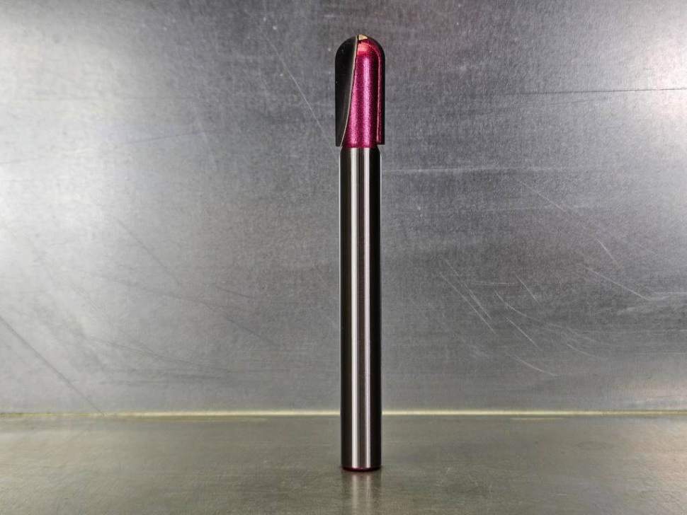 Фреза пазовая круглый нос (пальчиковая) Z=2 R=13 D=26x32x120 S=12 PROCUT 111206LP