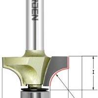 Фреза радиусная кромочная  (нижн. подш.) Z=2 R=6 D=24.7x12.7 S=8 ARDEN 301826