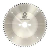 Пила с ультра тонким пропилом (двойная толщина корпуса)  250x30x2/1.6 Z=64 PROCUT 798.2503064SS