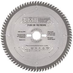 Диск пильный 250x30x3,2/2,2 15° 1FTG+4ATB Z=80 CMT 274.080.10M