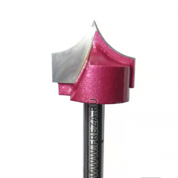 Фреза полукруглая радиусная YDD622-ПКР (L1-45 мм, L2-12 мм, D1-22 мм, D2-6 мм)