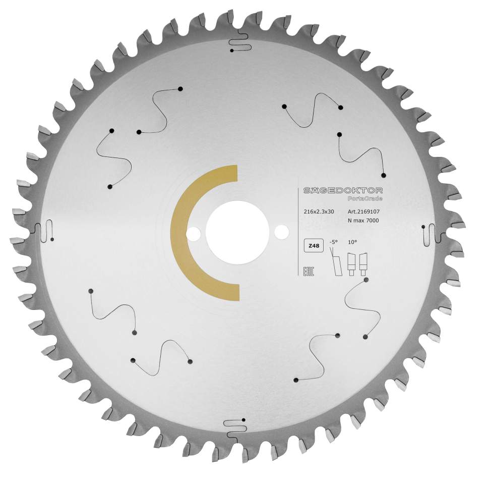 Пила портативная SAGEDOKTOR 216x2.3x1.6x30x48Z CBD-M5 PortaGrade Wood Pinholes 2169107 Yellow P2107