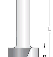Фреза Dimar 1060699 плоское дно D28,6x16 L67 хвостовик 12