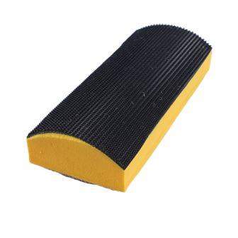 Профильная шлифовальная база под липучку внешний радиус 97x39 Uniqtool UTG-1007