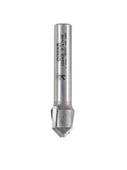 Фреза Dimar 1050405 для гибки Алюкобонда на угол 72 гр  D12,7x11,5 угол от поверхности 108º L50,8 хвостовик 8