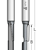 Фреза WPW STP9132 пазовая легкий рез D12,7 B57 Z1+1+1 хвостовик 12