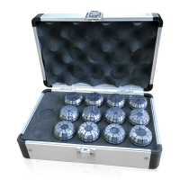 Набор цанг ER32 | DIN 6499 - 12 цанг в металлическом кейсе 755.001