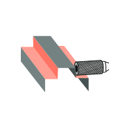 Борфреза с торцевыми зубьями B 12х25 M06 двойная насечка, глубокая RODMIX 2212250607