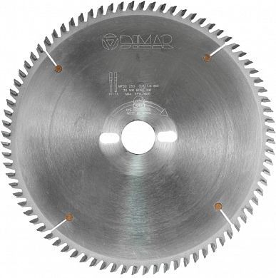 Пила Dimar 90131356 тонкий пропил D150x30x2,3 Z48 для ДСП и МДФ