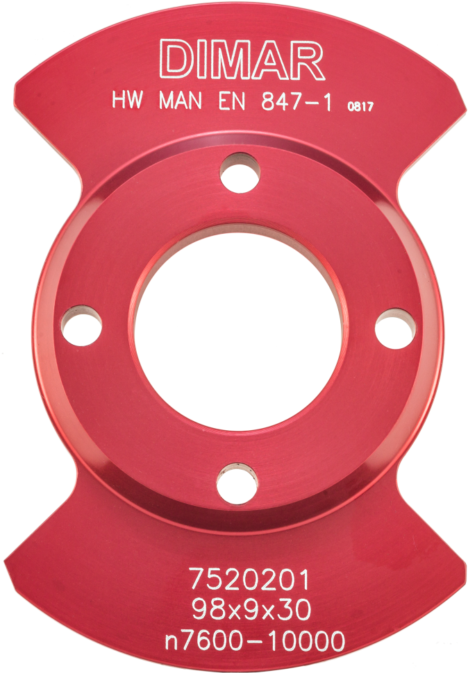 Фреза насадная Dimar 7520201 пластина внешняя из комплекта ДВОЙНАЯ ФАСКА D98x9 посадка 30