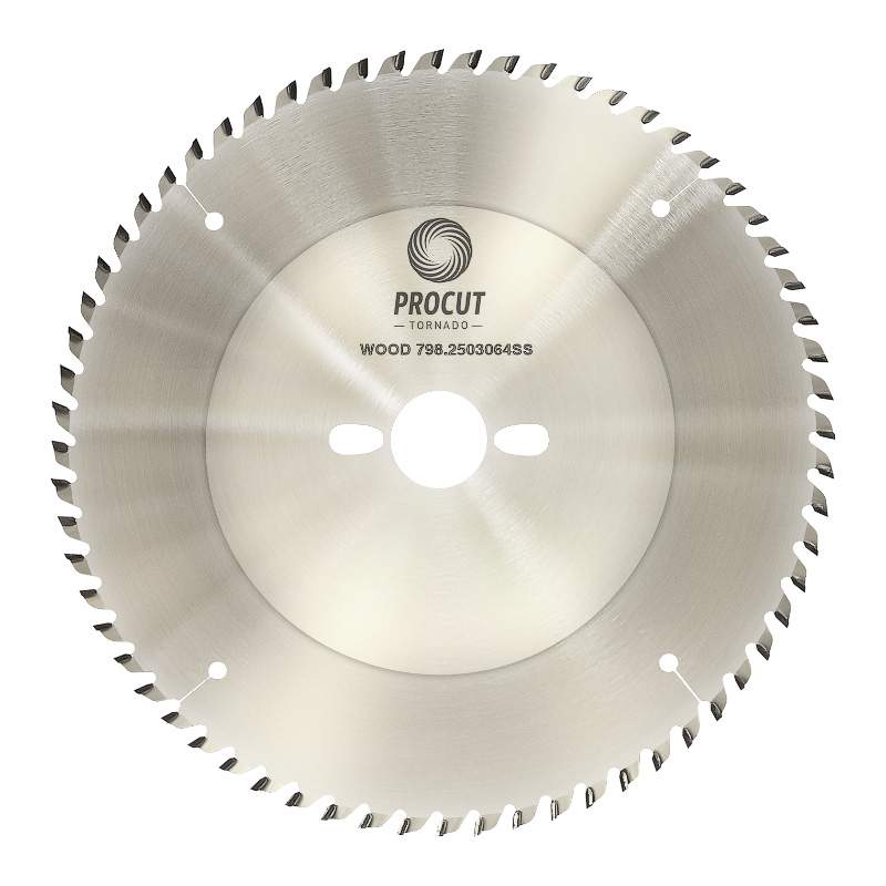 Пила с ультра тонким пропилом (двойная толщина корпуса)  300x30x2.2/1.8 Z=64 PROCUT 798.3003064SS