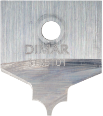 Нож Dimar 3185101 острый угол ФАСАД R3,2 B6,35 пятка 0,8 для оправки G1853x19