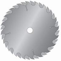 Пила Dimar 5548061 составная 2 сегмента для гибки Алюкобонда на угол 90 гр D250x25,4x10,2 Z20+20