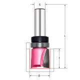 Фреза для выборки паза под петли D=16x19x60 S=8 PROCUT 109807BP