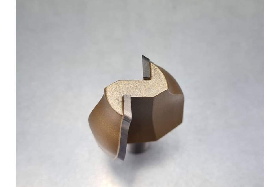 Фреза профильная для плинтусов D=38x38x75 S=12 ARDEN 403215A