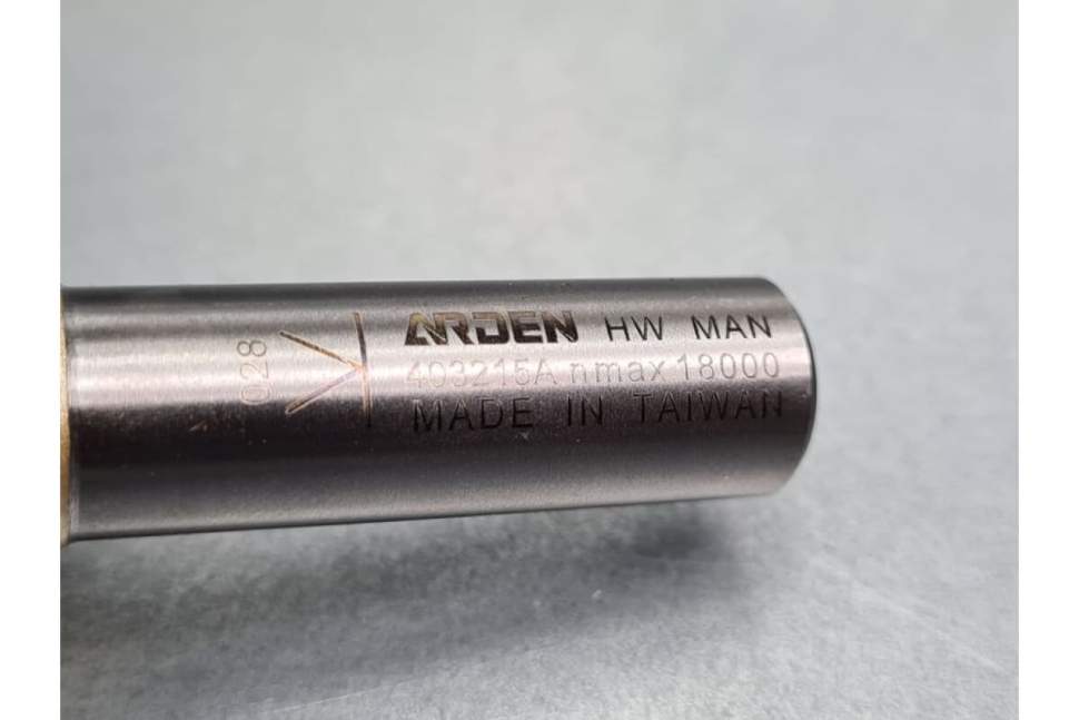 Фреза профильная для плинтусов D=38x38x75 S=12 ARDEN 403215A