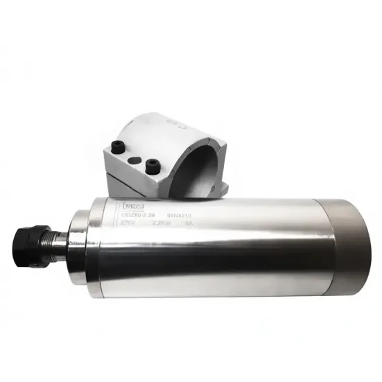 Набор "Шпиндель 2.2 кВт вод. охл. + держатель 80 мм" для фрезерного станка ЧПУ