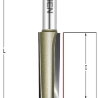 Фреза обгонная (нижний подшипник) Z2 D=12.7x12.7x57 S=8 ARDEN 151811