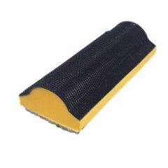 Профильная шлифовальная база под липучку конусная с радиусным торцом 97x39 Uniqtool UTG-1012