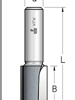 Фреза WPW P241203 пазовая  D12 B25 Z2 хвостовик 6