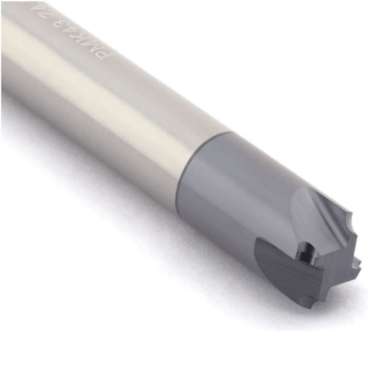 Фреза Schwarzmaier для снятия фасок твердосплавная по металлу PMK43.z4.10.XX.72.SRF20 TiAlN (L1-72 мм, L2- мм, D1-10 мм, D2-10 мм)