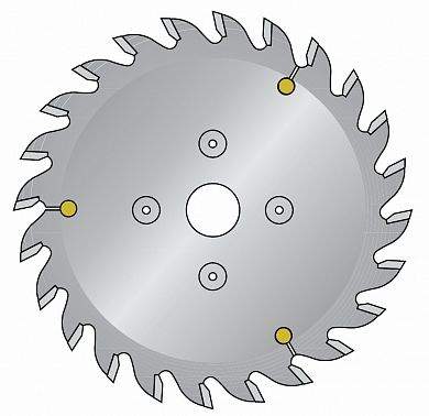 Пила Dimar 90102166 паз 5 D125x30x5 Z24 совместима с оправкой 190025