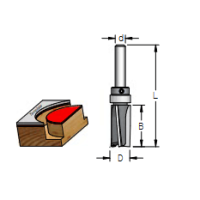Фреза WPW P3FS4123 пазовая чистовая стружка ВНИЗ Z3 D12,7 B25 L63 хвостовик 6