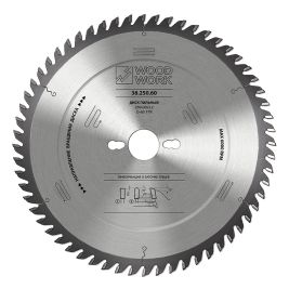 Диск пильный для ЛДСП 250*3.2*30H*80T A=10º FTR Woodwork 38.250.80