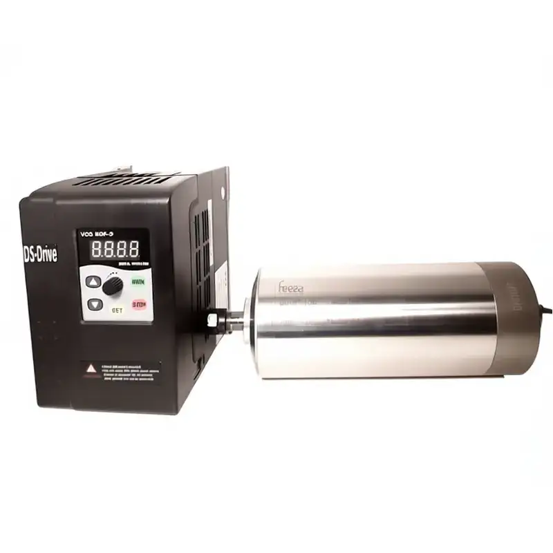 Набор "Шпиндель 1.5 кВт вод. охл. + инвертор 1.5 кВт" для фрезерного станка ЧПУ