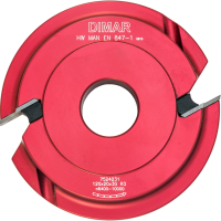 Фреза насадная Dimar 7524231 радиус 3мм D120x20 Z2 сменные ножи посадка 30