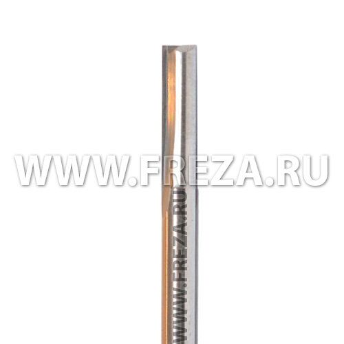 Фреза Greentools 6x32x80 Z2 S6x48 прямая 10603202-R (L1-80 мм, L2-32 мм, D1-6 мм, D2-6 мм)
