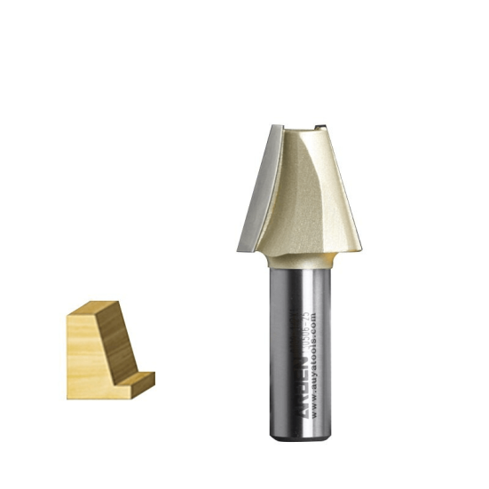 Фреза 15 гр. D=22,2*20,9 S=12,7 Arden A0309078 (L1-45 мм, L2-20.9 мм, D1-22.2 мм, D2-12.7 мм)