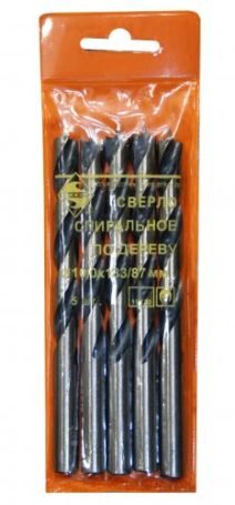 Сверло для дерева 10 мм, спиральное Энкор 19130