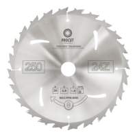 Пила для продольного пиления по древесине с защитой от отдачи 300x30x3.2/2.2 Z=24 PROCUT 736.3003024