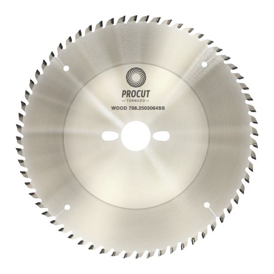 Пила с ультра тонким пропилом (двойная толщина корпуса)  305x30x2.2/1.8 Z=64 PROCUT 798.3053064SS