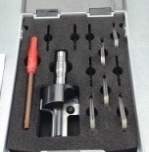 Набор "Фреза со сменными ножами скругление"  R=3,4,5,6,8,10 D=32.12x32x80 S=12 Rotis 1473222212