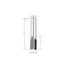 Фреза алмазная DP 6x12x12 Z=2 RH DJTOL PCD2ZX12612