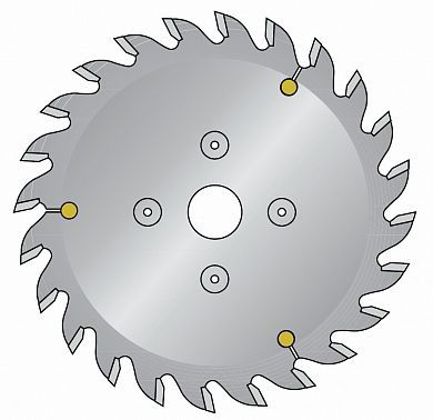 Пила Dimar 90102243 паз 5 D150x20x5 Z24 совместима с оправкой 190025