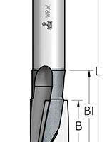 Фреза WPW US3820E спиральная чистовая D20 B50 Z3 хвостовик 20