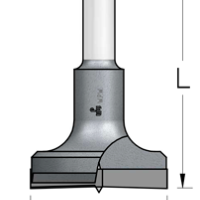 Сверло WP HMP2005 чашечное без подрезателей D20 L57 хвостовик 8
