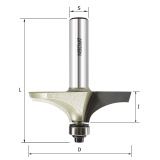 Фреза фигурная для столешниц и перил D=63.5x19.05x76 S=12 ARDEN 357211 (L1-76 мм, L2-19.05 мм, D1-63.5 мм, D2-12 мм)
