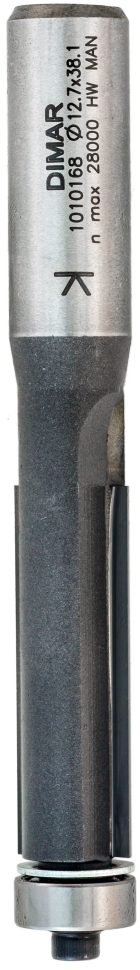 Фреза Dimar 1010169 обгонная D12,7x38,1 L99 Z2 хвостовик 12