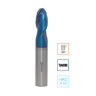 Концевая сферическая фреза 4 зуба, HRC 65, Nano Blue, удлиненная 14x28x100 R7 RODMIX 7140241006