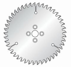 Пила Dimar 95801621 для композитов D150x15,87x2,4 Z24 с отверстиями под оправку ЧПУ 4x7,1xø32