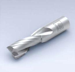 Leitz фреза концевая спиральная HW:D8/NL42/S8/GL90/Z2/RL-LD для окончательной обработки (L1-90 мм, L2-42 мм, D1-8 мм, D2-8 мм)