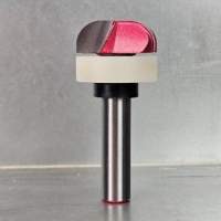 Фрезы для желобов и чаш пластиковый подшипник Z2 R=10 D=31.8x13x74.5 S=12 PROCUT 215288BP