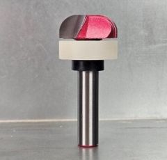 Фрезы для желобов и чаш пластиковый подшипник Z2 R=10 D=31.8x13x74.5 S=12 PROCUT 215288BP